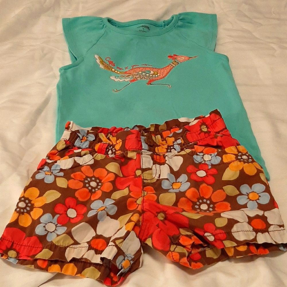 Gymboree and crazy 8 Girls outfit size 5/6 small
